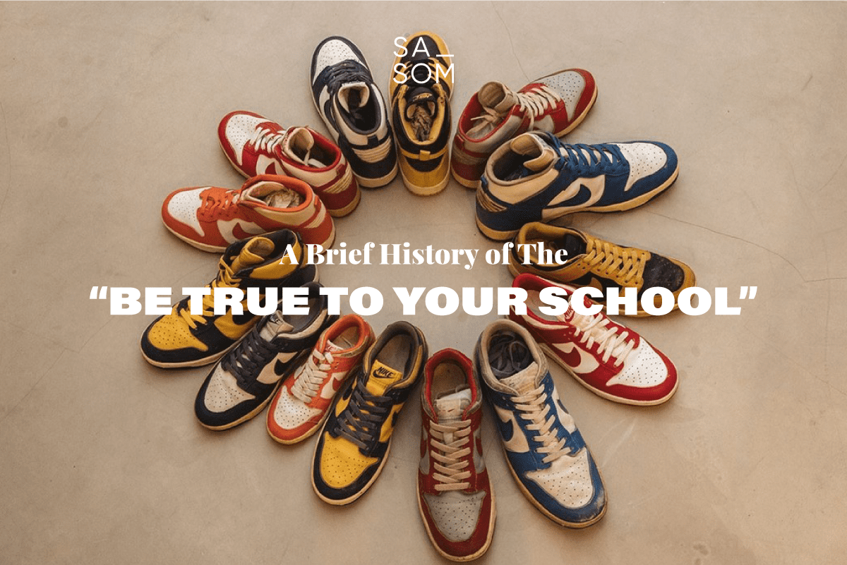 Nike dunks be true to your school sale