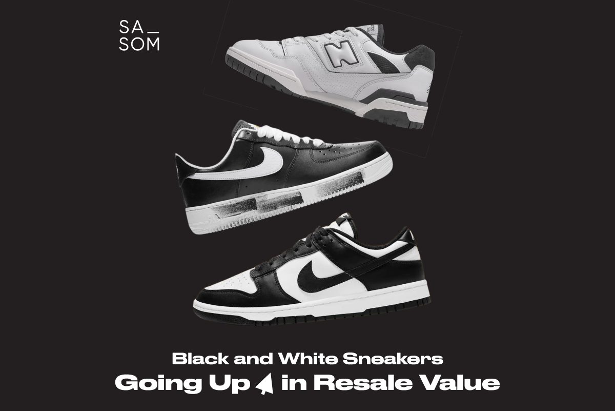 Top 5 Black and White Sneakers Going Up in Resale Value.