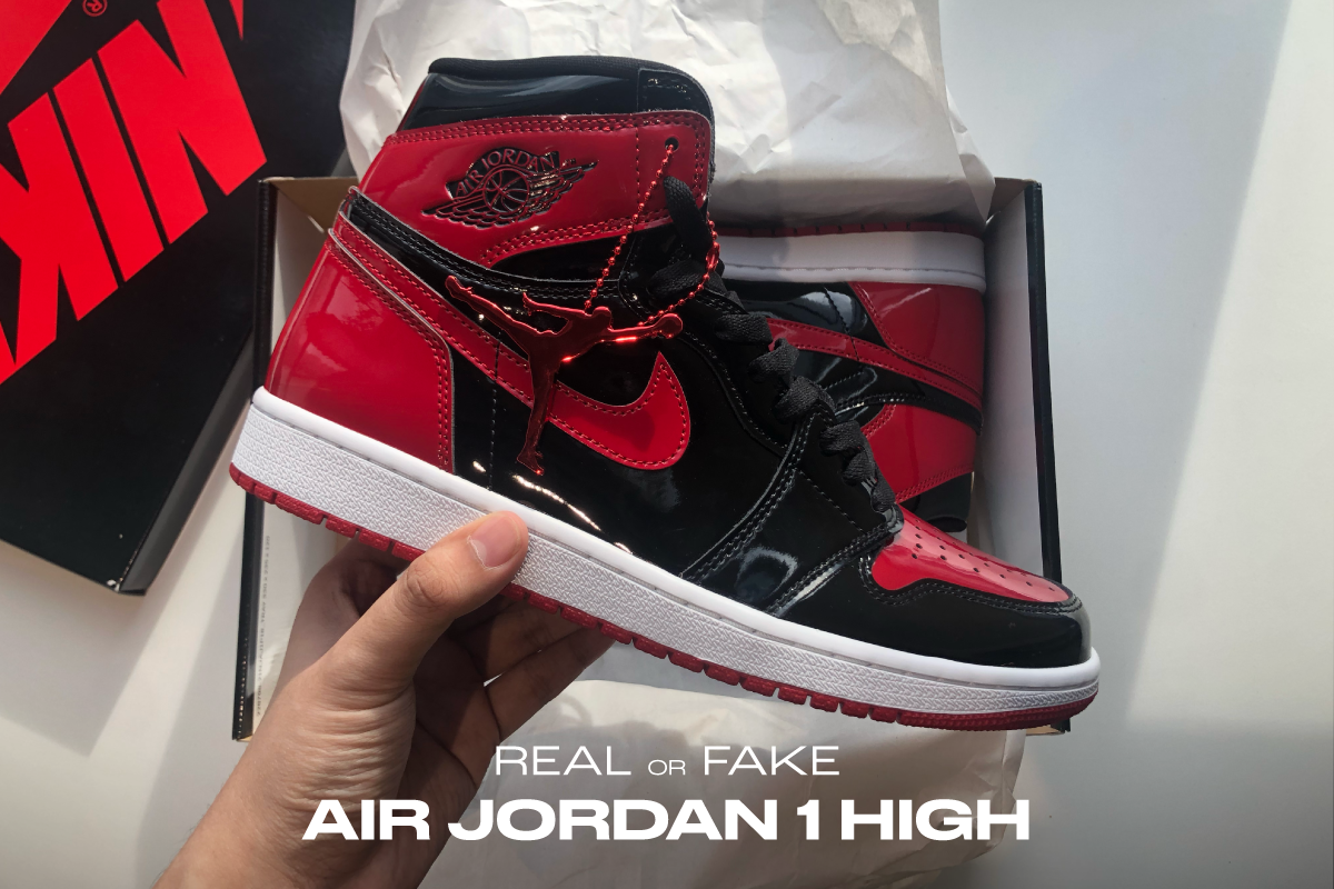 Take a look! 5 points of Air Jordan 1 High to indicate the REAL or FAKE