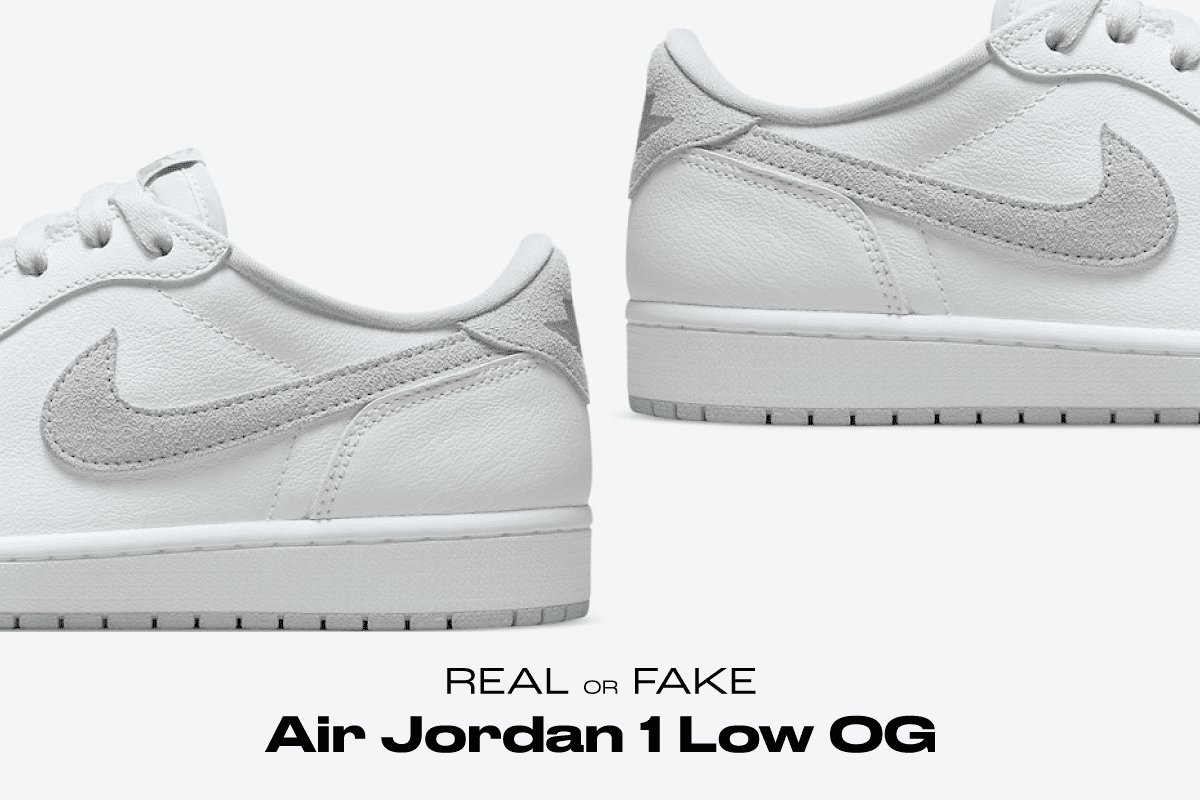 REAL or FAKE! Let’s check your “Jordan 1 Low OG” now