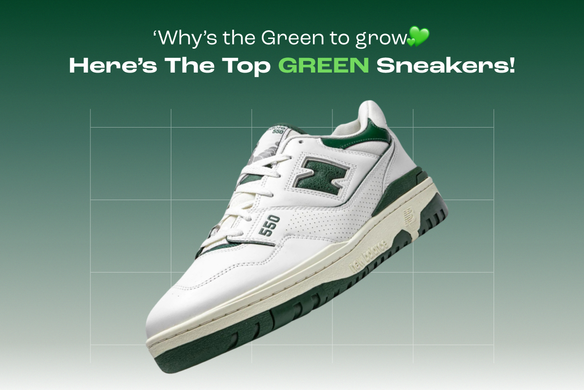 Why’s the Green to grow? Here’s The top green sneakers!