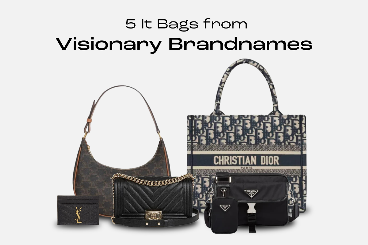 Carry Your Ambition in Style: 5 It Bags from Visionary Brandnames