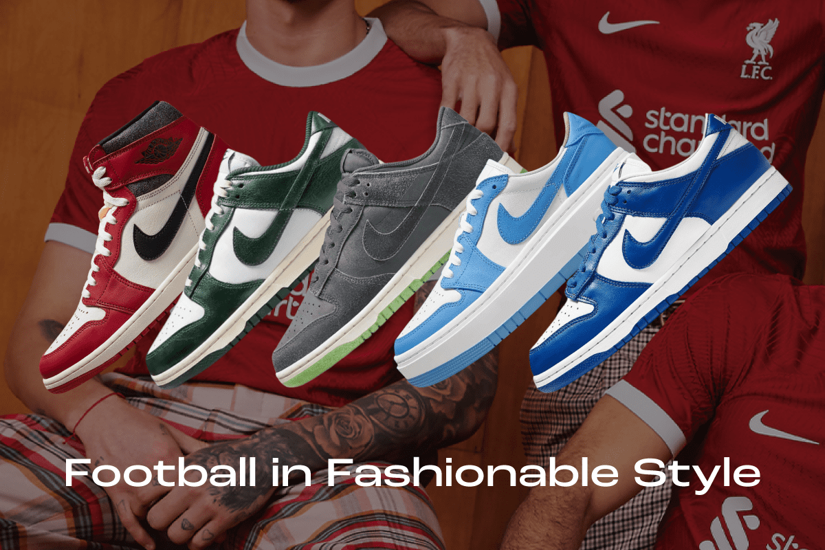 Football in Fashionable Style with Colorways Matching Your Favorite Team