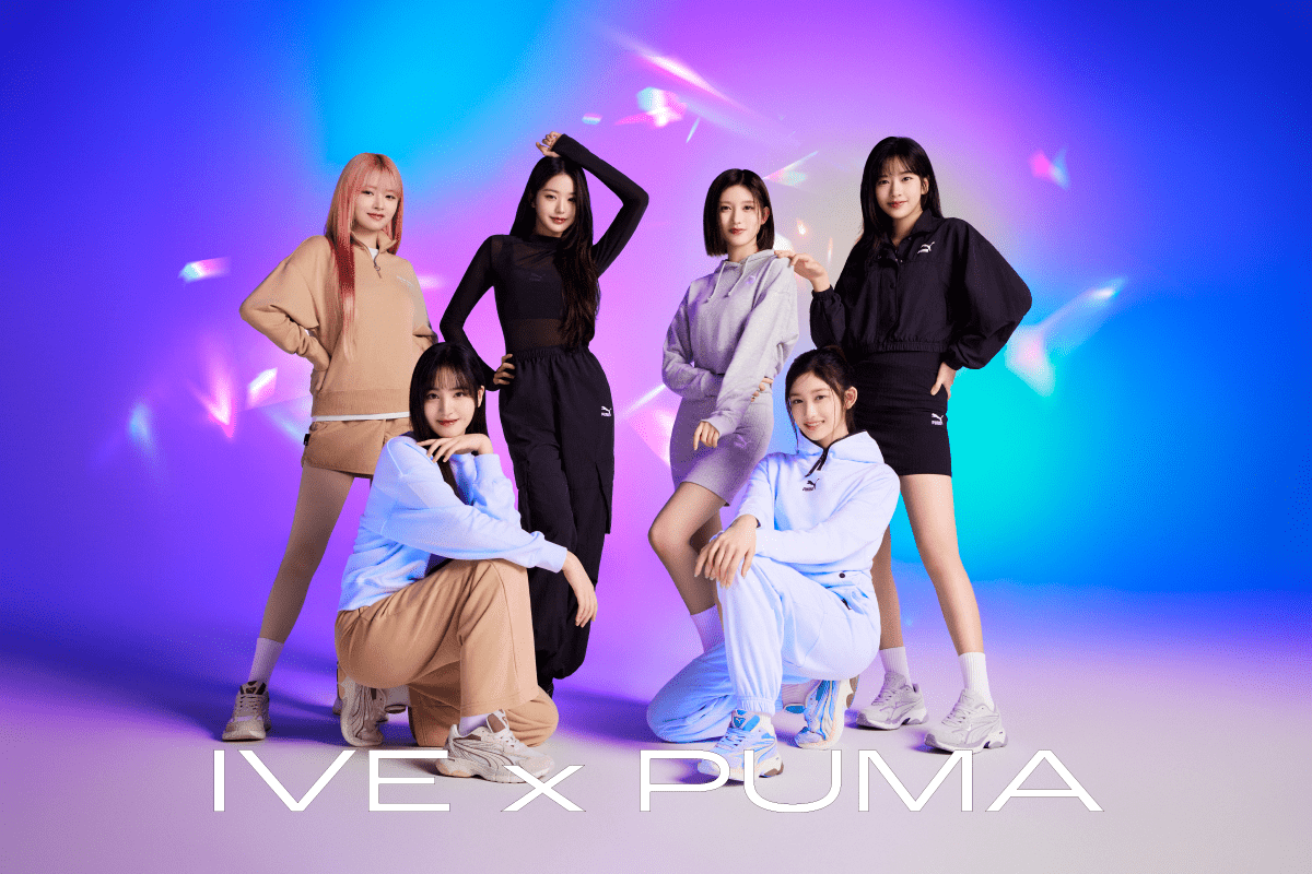 K-POP Girl Group IVE and PUMA Collide in a 2000s Time Warp: Teveris NITRO Campaign Unveiled