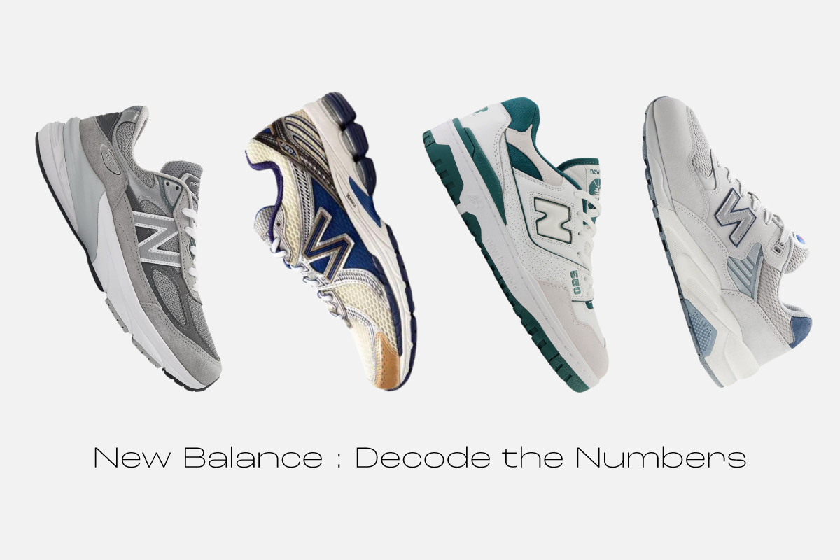 New Balance : Decode the Numbers