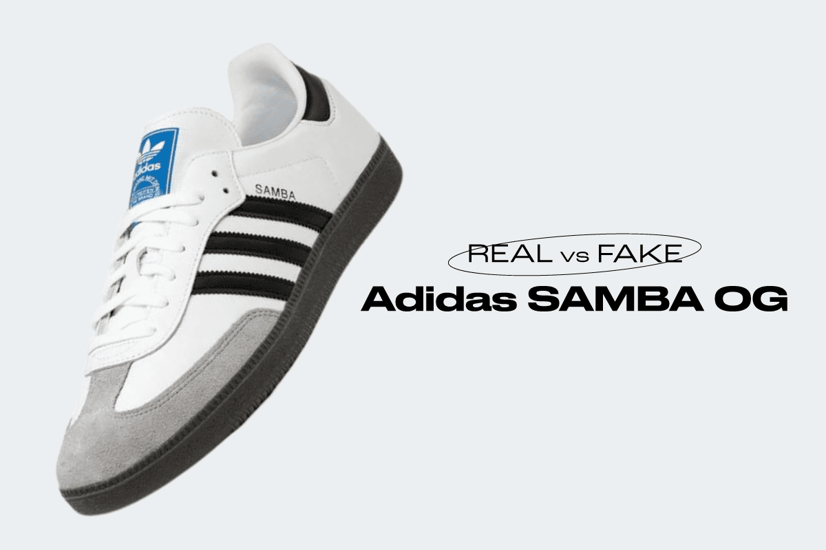 REAL-FAKE CHECK! 4 Spots for Real-Fake check adidas SAMBA 