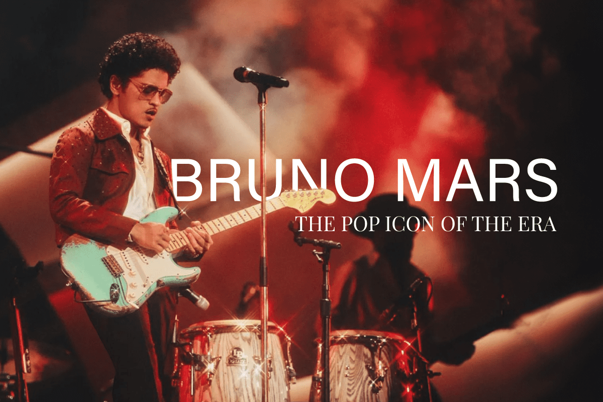 Bruno Mars, the pop icon of the era